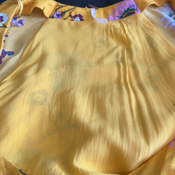 Free People Lost in You Yellow Floral Midi Dress - Picture 11 of 15